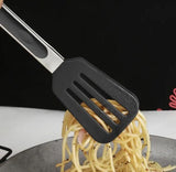 Silicone Non Stick Food Tong, Silicone Food Meat Salad Clamp, BBQ Bread Serving Cooking Clip, Foldable Barbecue Baking Tongs, Nylon Shank Dessert Tweezer Cooking Clamp, Heat-Resistant Bread Steak Serving Clips