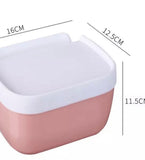 Wall Mounted Toilet Roll Holder With Shelf Storage Rack, Toilet Tissue Box, Punch-free Toilet Paper Holder Box, Waterproof Storage Toilet Paper Storage Rack