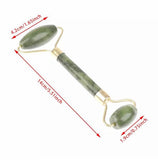 Jade Roller Massager With Face Lifting Guasha Stone, Jade Stone Facial Roller, Dual-Sided Face Massager, Muscle Relaxing Jade Roller