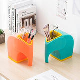 Model Elephant Pen Holder, Tissue Box Home Decoration For Living Room, Children's Desk Decor, Pen Holder Container for Bedroom Dressers, Multifunctional Tissue Box Cover
