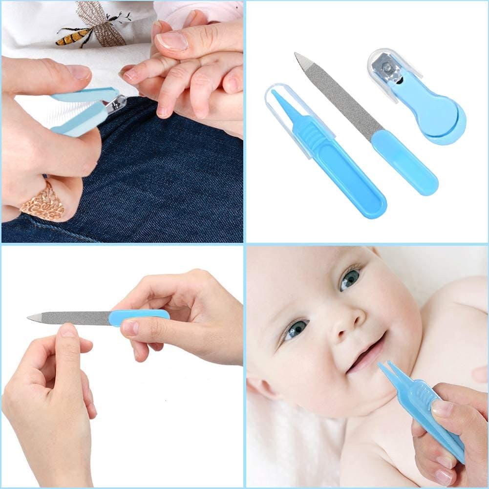 Set Of 13 Newborn Baby Health Care Kit, Baby Grooming Kit, Portable Baby Safety Care Set, Newborn Essentials Nursery Care Set