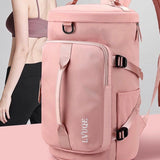 Solo Travel Bag, Multifunctional Travel Bag Pack, Duffle Bag With Shoe Compartment And Wet Pocket, Large Capacity Outdoor Leisure Sports Bag, Travel Backpack For Men And Women, Tote Carry Luggage Bag