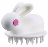 Silicone Rabbit Baby Bath Brush, Hair Washing Comb Shower Brush, Bath Spa Slimming Massage Brush, Soft Glue Shampoo Brush, Head Body Scalp Massage Brush, Children Bath Brush