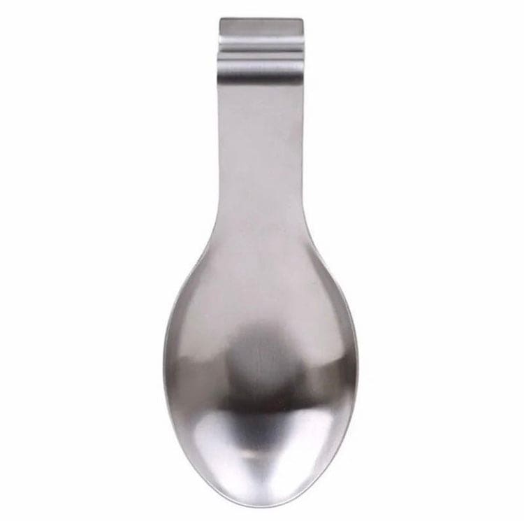 Fish Shape Stainless Steel Spoon Rest Food Clip, Hot Pot Spoon Tray, Hotel Restaurant Kitchen Utensil Holder Shelf Tray