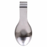 Fish Shape Stainless Steel Spoon Rest Food Clip, Hot Pot Spoon Tray, Hotel Restaurant Kitchen Utensil Holder Shelf Tray