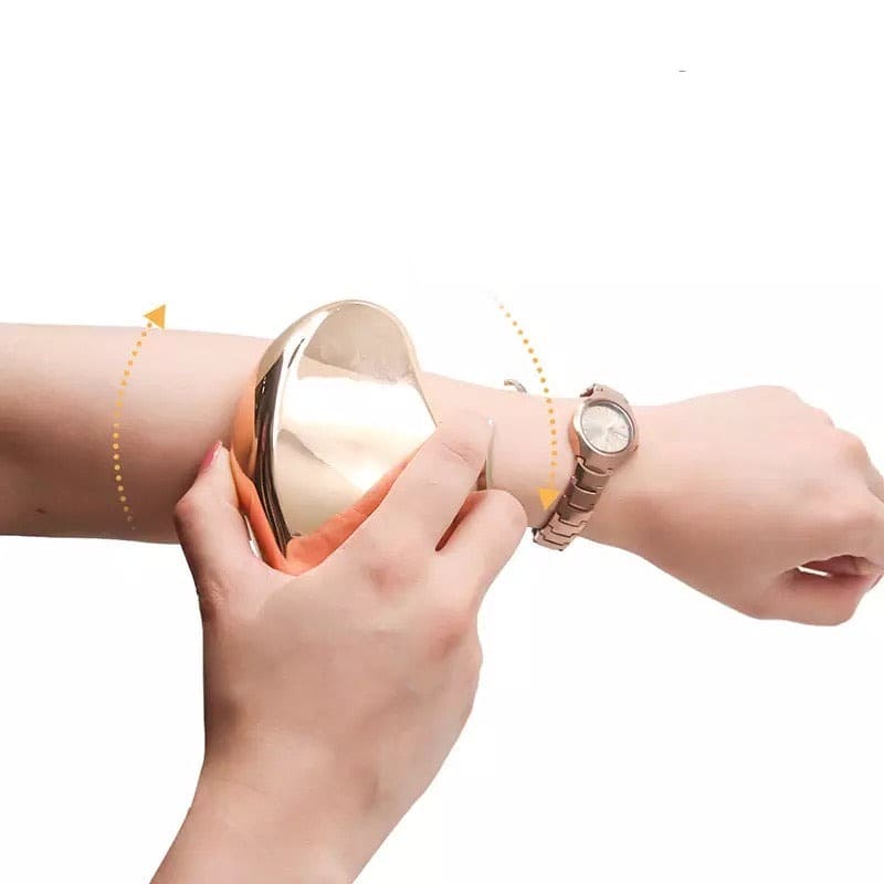 Crystal Hair Removal Device, Nano Glass Sanding Device, Crystal Physical Hair Removal Eraser, Glass Hair Remover Painless Epilator,  Easy Cleaning Reusable Body Care Depilation Tool