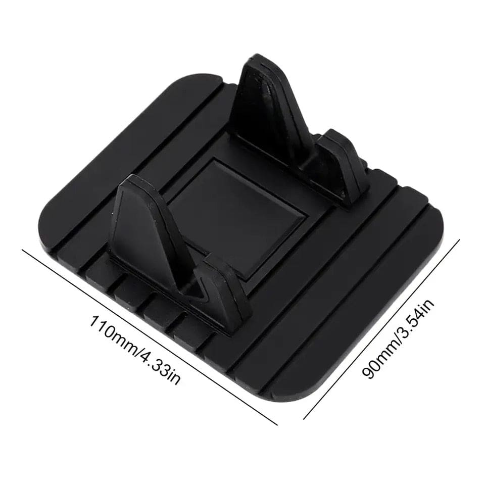 Fairy Car Mobile Holder, Universal Anti-slip Car Silicone Holder Mat Pad, Dashboard Stand For Phone, Mini Multifunction Mobile Desktop Car Stand, Portable Rubber Grip GPS Smartphone Holder