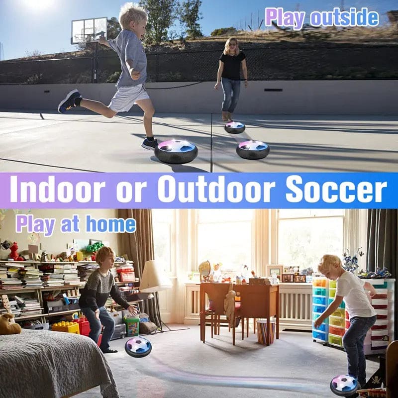 Floating Soccer Football, Levitate Suspending Soccer Ball, Mini Hover Soccer With Flashing LED, Air Power Suspended Ball, Electric Floating Soccer Ball, Outdoor Indoor Sport Games Toy, Glow Hover Soccer Ball, Music Gliding Soccer Toy