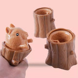 Creative Squirrel Stress Release Toy, Mouse Squeeze Anti-stress Toy, Anxiety Relief Squeezing Squishy, Squishy Squirrel Toy, Decompression Squeeze Squirrel,