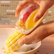 Corn Peeler, Corn Stripping Tool, Corn Shucker, Stainless Steel Blade Peeler, Corn Cob Peeler