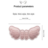 Pair Of Butterfly Shoe Insole, Heel Liner Grips Protector, Anti Keep Abreast Heel Pads, Foot Care Insert Cushion, Anti Slip Shoe Massage Insoles Stickers, Heel Cushion Snugs, Shoe Sole Supporter