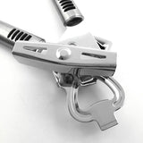3 In 1 Manual Can Opener, Stainless Steel Heavy Duty Can Opener, Multifunctional Jar Opener, Portable Kitchen Tool, Professional Effortless Openers with Turn Knob Bar