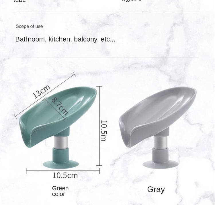 Drain Soap Holder, Self Draining Soap Dish Holder, Waterfall Soap Tray