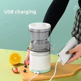 Wireless Juicer, Automatic Electric Fruit Juicer, USB Charges Juice Separator, Portable Squeezer Pressure Blender, Rechargeable Citrus Juicer,