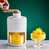 Summer Ice Crusher, Home Manual Ice Crushers Tool, Handheld Snow Manual Crushing Ice Machine, Multifunctional Hand Block Shaved Ice Device, Portable Small Manual Smoothie Ice Maker Kitchen Tools, Portable Snow Cone Machine