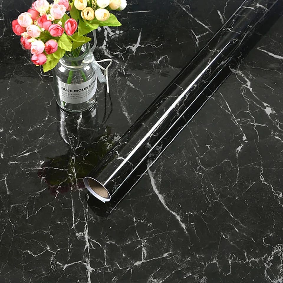 Marble Wallpapers, Self Adhesive Wallpaper, Kitchen Cabinets Countertop Stickers, Furniture Self Adhesive Marble Sticker