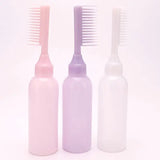 170ml Hair Dye Apilator, Perm Dyeing Cream Hair Shampoo Bottle, Plastic Hair Coloring Comb, Oil Dispenser Hair Comb Bottle, Hair Dressing Styling Tool, Oil Treatment Hair Dye Bottle, Root Comb Applicator Bottle