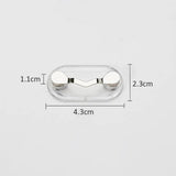 Magnetic Glass Holder, Multifunction Hang Eyeglass Holder, Portable Clothes Magnet Clip, Glasses Brooch Clips
