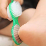 4 In 1 Foot Care Callus Brush, Grinding Feet Stone Scrubber, Feet Health Foot Tool