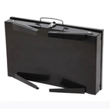 Briefcase Folding BBQ Grill, Outdoor Stainless Steel BBQ Grill, Travel Picnic Camping Grill, Patio Barbecue Charcoal Grill, Garden Outdoor Travel Picnic Folding Charcoal Grill, Compact Foldable Grill