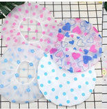 Printed Shower Cap, Waterproof Hair Shower Cap, Bath Hat, Bouffant, Reusable Shower Cap