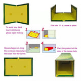 Set of 5 Mouse Trap Glue Pad, Sticky Rat Mouse Board, Mouse Rat Snake Bugs Mice Catcher, Mouse Catcher Glue Board, Mice Professional Strength Glue And Foldable Cardboard