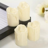 Set Of 3 Flameless LED Tea Light Tea Candles, Flameless Flickering Candle Lamp Lights