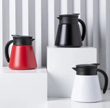 Stainless Steel Double Wall Insulated Vacuum Thermos, Portable Travel Kettle Shaped Thermos