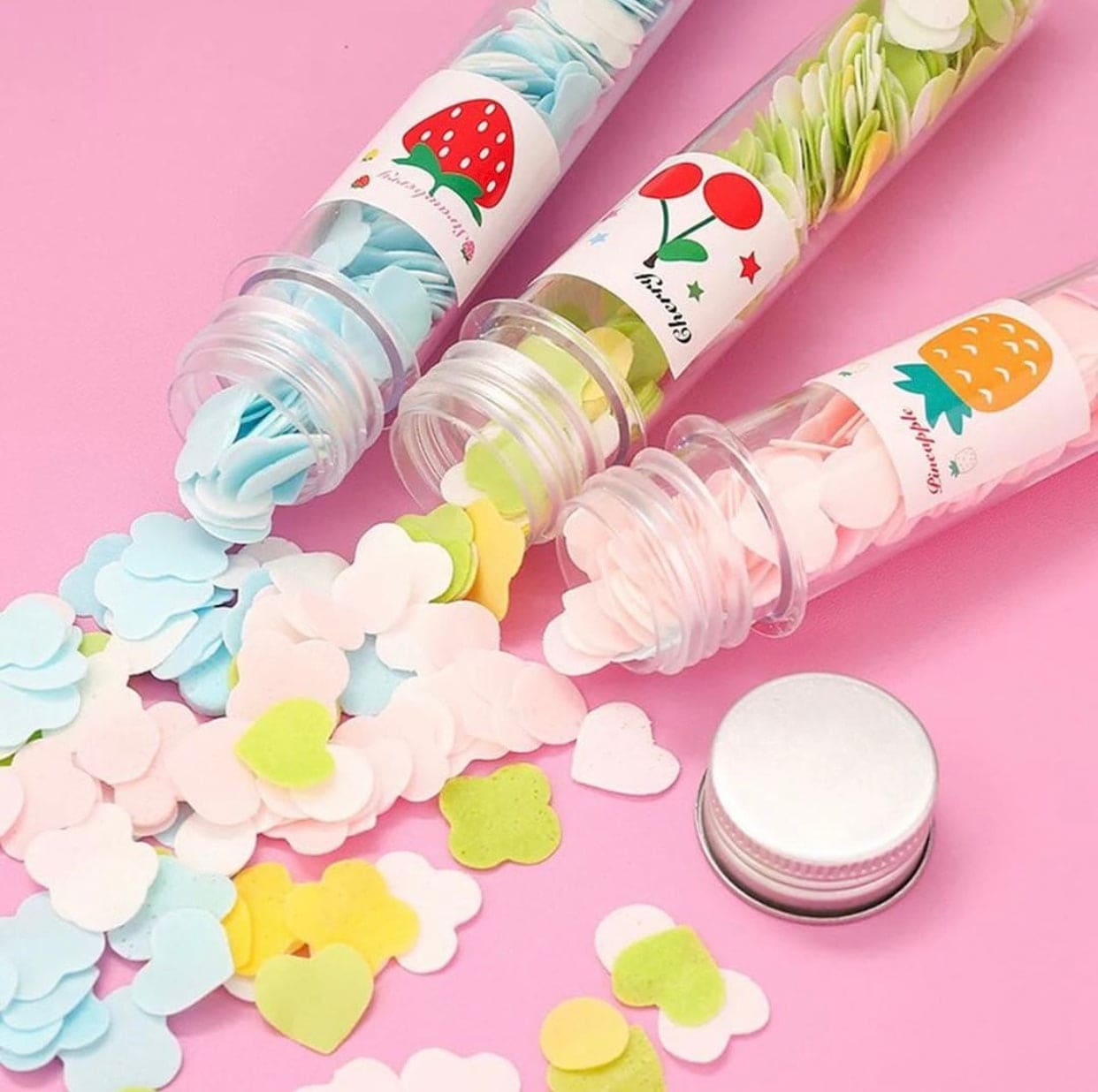 Fruit Paper Soap, Scented Tube Soap, Tube Paper Soap With Metal Cap, Hand Paper Soap