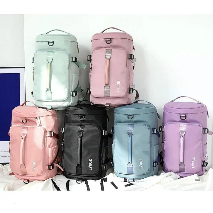 Solo Travel Bag 3-in-1 Travel Backpack with Shoe Compartment | Large Capacity Waterproof Gym & Weekend Bag