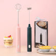 Handheld Frother Coffee Beater, USB Rechargeable Coffee Blender, Household Milk Shaker Mixer Foamer Food Blender, Kitchen Cooking Tool