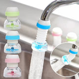 Fan Water Saving Tap, 360˚ Degree Rotatable Water Saving Tap, Durable Faucet Filter Nozzle, Tap Aerator Diffuser Faucet Nozzle Filter Adapter