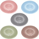 Silicone Sink Drain Stopper, Bathroom Silicone Drain Filter, Bathroom Drain Hair Catcher, Plug Sink Strainer, Sink Sewer Filter Floor Drain