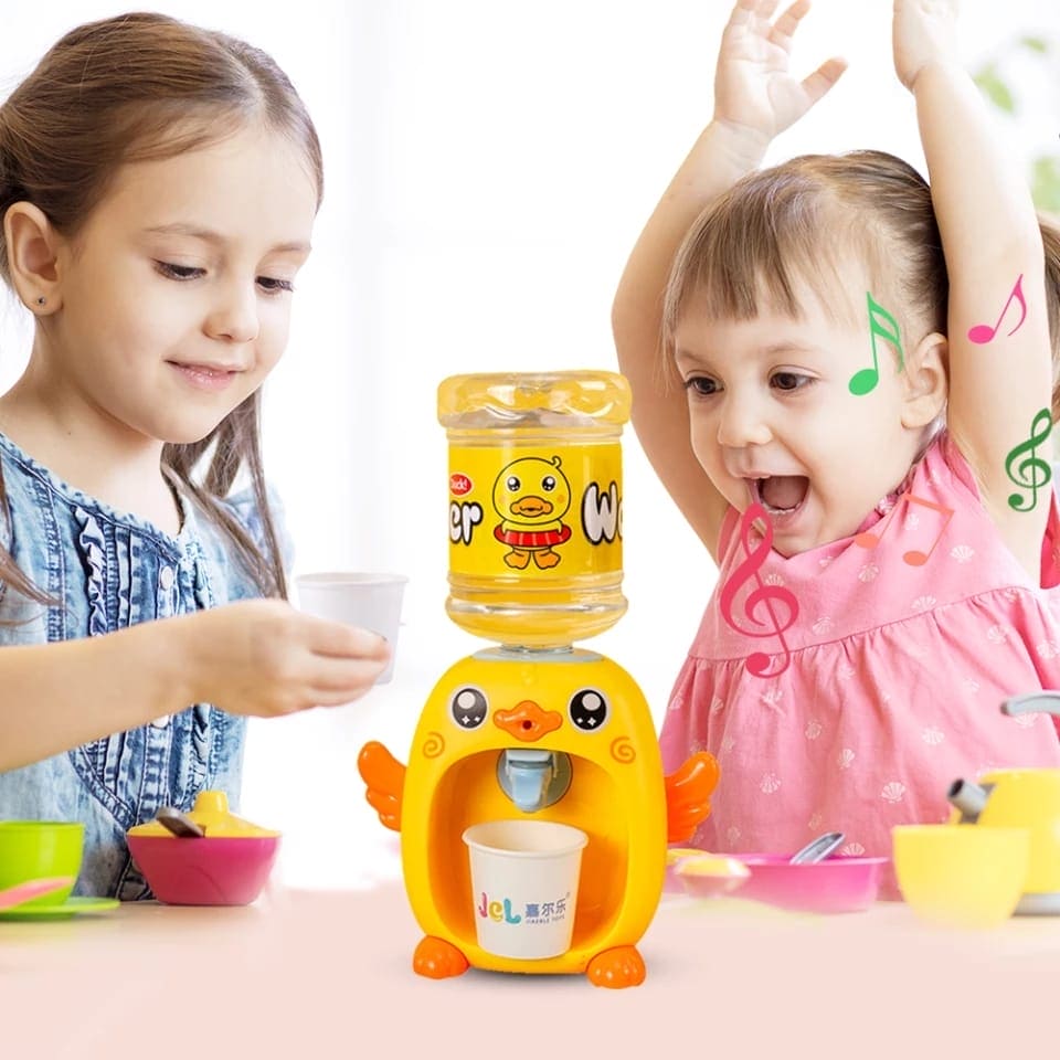 Mini Duck Electric Water Dispenser, Cute Funny Water Machine, Mini Water Dispenser for Kids, Skincare Dispenser