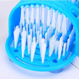 Bath Feet Slipper, Foot Cleaning Brush Slipper, Foot Scrubber Bath Shoe with Brush, Bathroom Massager Slipper, Room Foot Care Cleaning Scrubber Brushes, Pumice Stone Foot Scrubber