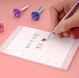 Stationery Rhinestone Gel Pen, Magical Crystal Ball Pen, Metal Gel Pen
