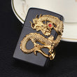 Gas Craving Dragon Lighter, Disposable Cigarette Lighter, Gas Storm Lighter, Easy To Use Flip Lighters, Classic Fashionable Lighters, Creative Retro Lighter