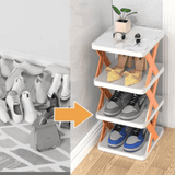 Simple X Shape Shoe Rack, Folding Shoe Cabinet, Entryway Gadget Luxury Shoe, Multi Layer Shoe Storage Rack, Household Storage Cabinet Economical Shoe Rack, X Shoe Rack