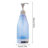 LED Soap Dispenser, 7 Soothing Color Hand Sanitizer, Automatic Liquid Soap Dispenser, Sensor Soap Dispenser, Night Light Soap Dispenser For Kitchen Bathroom, Liquid Containers Bottle With Night Light, Plastic Hand Soap Dispensers