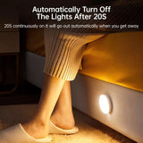 Motion Sensor Night Lamp, Magnetic Body Induction Lamp, Wireless Hook Magnetic Closet Bedroom Wall Lamp