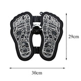 Foot Relaxer, Bioelectric Acupoints Massager, EMS Foot Massager, Pain Releive Massager Mat, Foldable Foot Massage Mat, Electric Foot Cushion Blood Circulation Acupuncture Pad