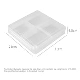 Meat Proof Preservation Box, Plastic Transparent Square Box, Refrigerator Preservation Box