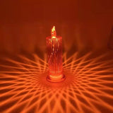 New LED Candle, Plastic Mini Candle Lamp, Flamless Night Light Candle, Decoration Ornament Wedding Romantic Candles Light, Decoration Tea Light, Electronic Candle Lamp