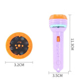 Flashlight Projector Torch Lamp, Toy Cute Cartoon Creativity Toy Torch Lamp Flashlight Projector Toy Baby Sleeping Story Book Toy Lamp, Bedtime Night Light, Fun Toys For Baby Toddlers