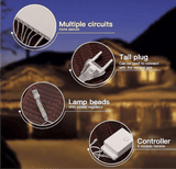 Led Curtain Lights, Garland Light, Outdoor Decorative Light, Fairy String Light