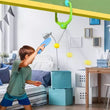 Children's Hanging Table Tennis Trainer, Suspended Ball Trainer, Hanging Table Tennis Trainer, Indoor ABS Self Training Hanging Double Ping Pong Toy Trainer, Sports Family Game Home, Tennis Racket
