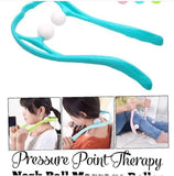 Pressure Point Body And Neck Massager, 2 Balls Neck Massager