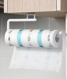 Cabinet Tissue Holder, Wall Mounted Towel Hanger Rack Bar, Cabinet Rag Storage Organizer, Wall Mounted Adjustable Towel Hanger for Kitchen Bathroom, Cabinet Paper Sucker Holder, Napkin Towel Rack Shelf Hook