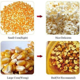 Electric Popcorn Maker, Hot Air Popper