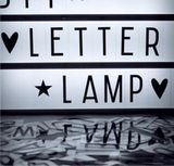 Cinematic Cinema Led lightbox, Led Message Box, Message Light Box